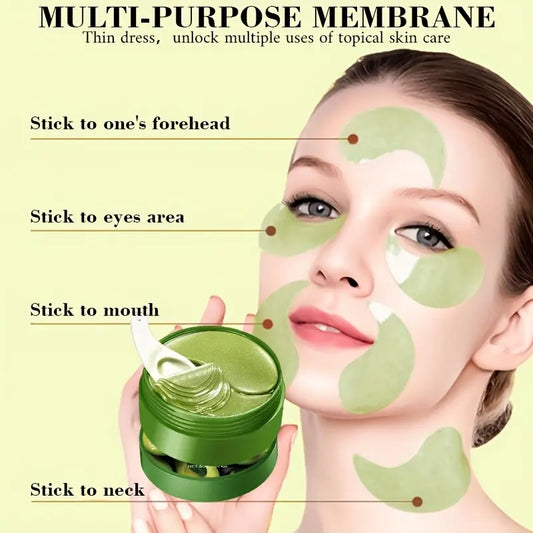 Under Eye Patches for Puffy Eyes and Dark Circles –80g Aloe Vera Under Eye Mask with Pure Natural Extracts to Combat Puffiness, Fine Lines, Wrinkles, and Bags eye moisturizer Moisturizing Radiant Nourishing Repair