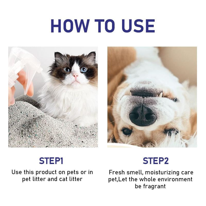 ROZINO Gentle Pet Spray: Fresh Scent & Moisturizing Care