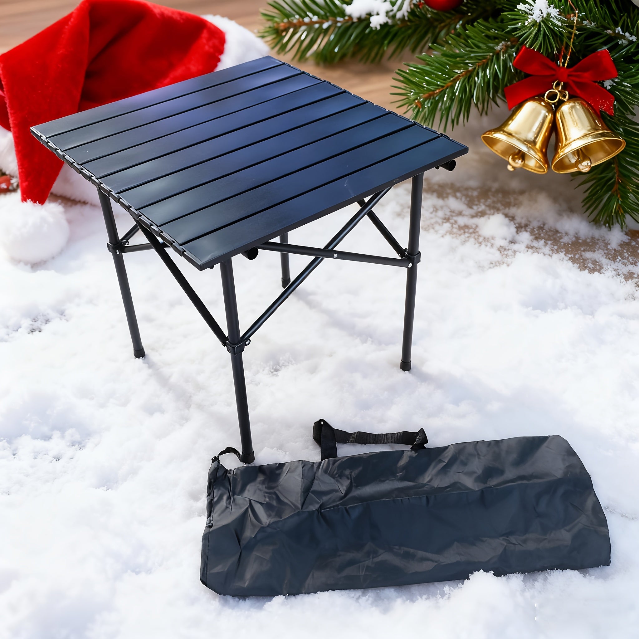 Portable Camping Picnic Table for Outdoor Adventures and Egg Rolls