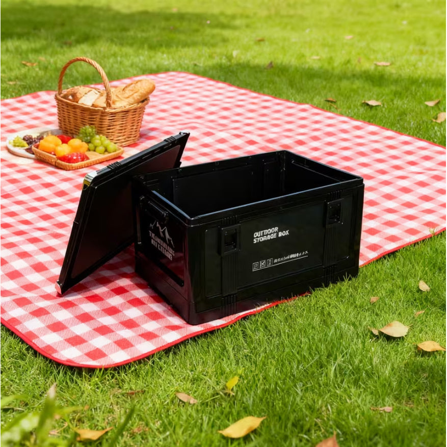 New Autumn\u002FWinter Outdoor Camping Box, Foldable Thickened Storage Box for Car Trunk
