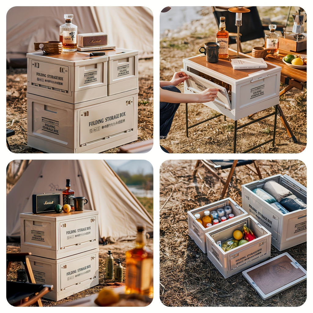 Portable Folding Storage 1pc Portable Folding Storage Box Suitable for Camping