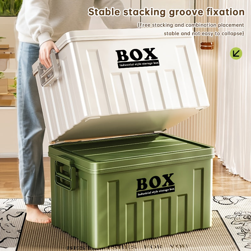 Container Industrial Style Storage Box for Bedroom Wardrobe