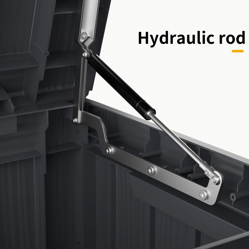 345L\u002F92GAL Storage Capacity Effect with Lockable LidDurable Resin Construction Will Not Rust