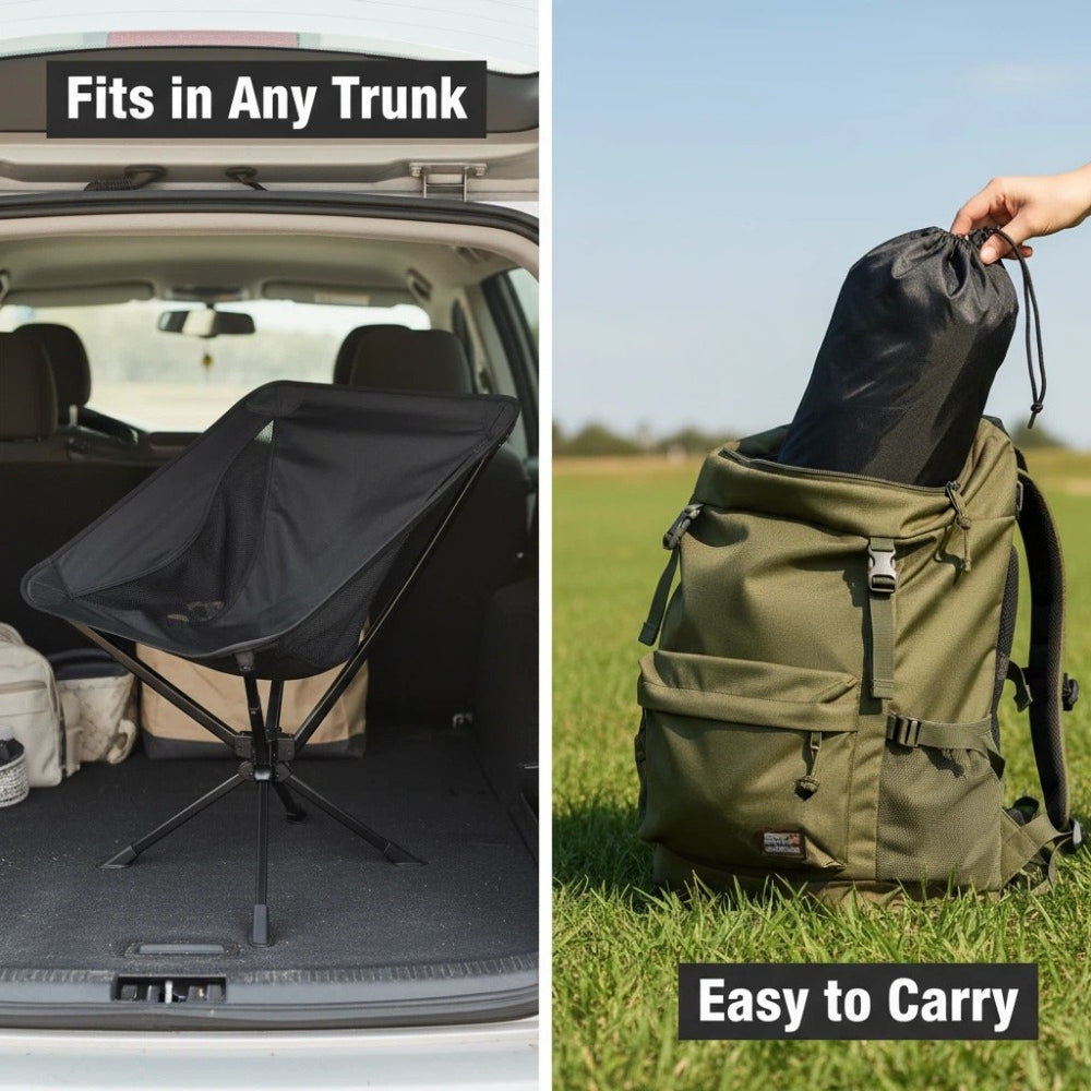 Portable Camping Gadgets Portable Swivel Camping Chair