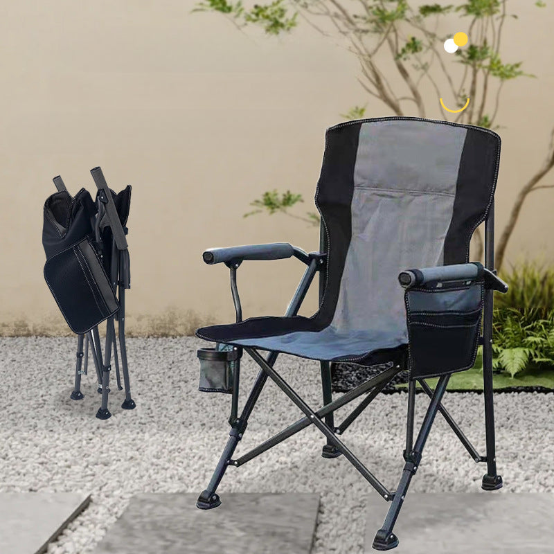 Outdoor Camping Portable Folding Chair, Simple Design Fishing Leisure Beach Park Universal