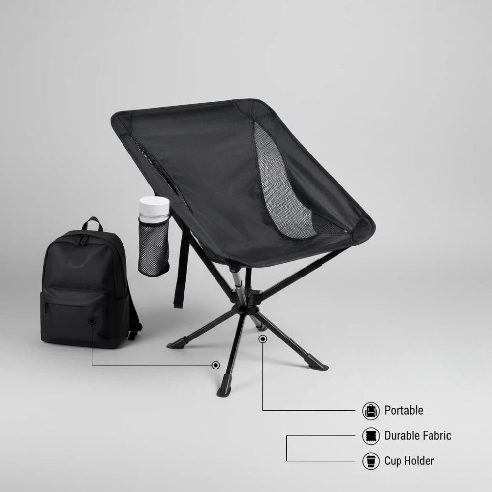 Portable Camping Gadgets Portable Swivel Camping Chair