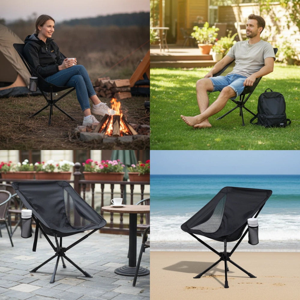Portable Camping Gadgets Portable Swivel Camping Chair