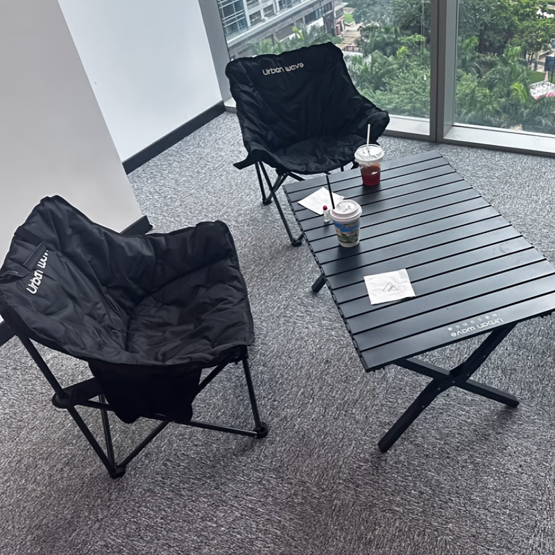 URBANWAVE Outdoor Folding Chair - Lightweight Portable Foldable Stool with Instant Setup