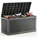 345L\u002F92GAL Storage Capacity Effect with Lockable LidDurable Resin Construction Will Not Rust