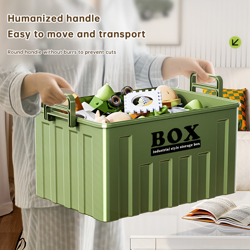 Container Industrial Style Storage Box for Bedroom Wardrobe