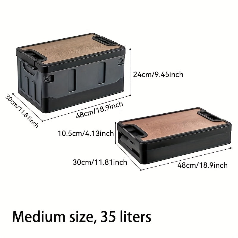 Foldable Car Trunk Box Large Capacity Foldable Car Trunk Organizer Box