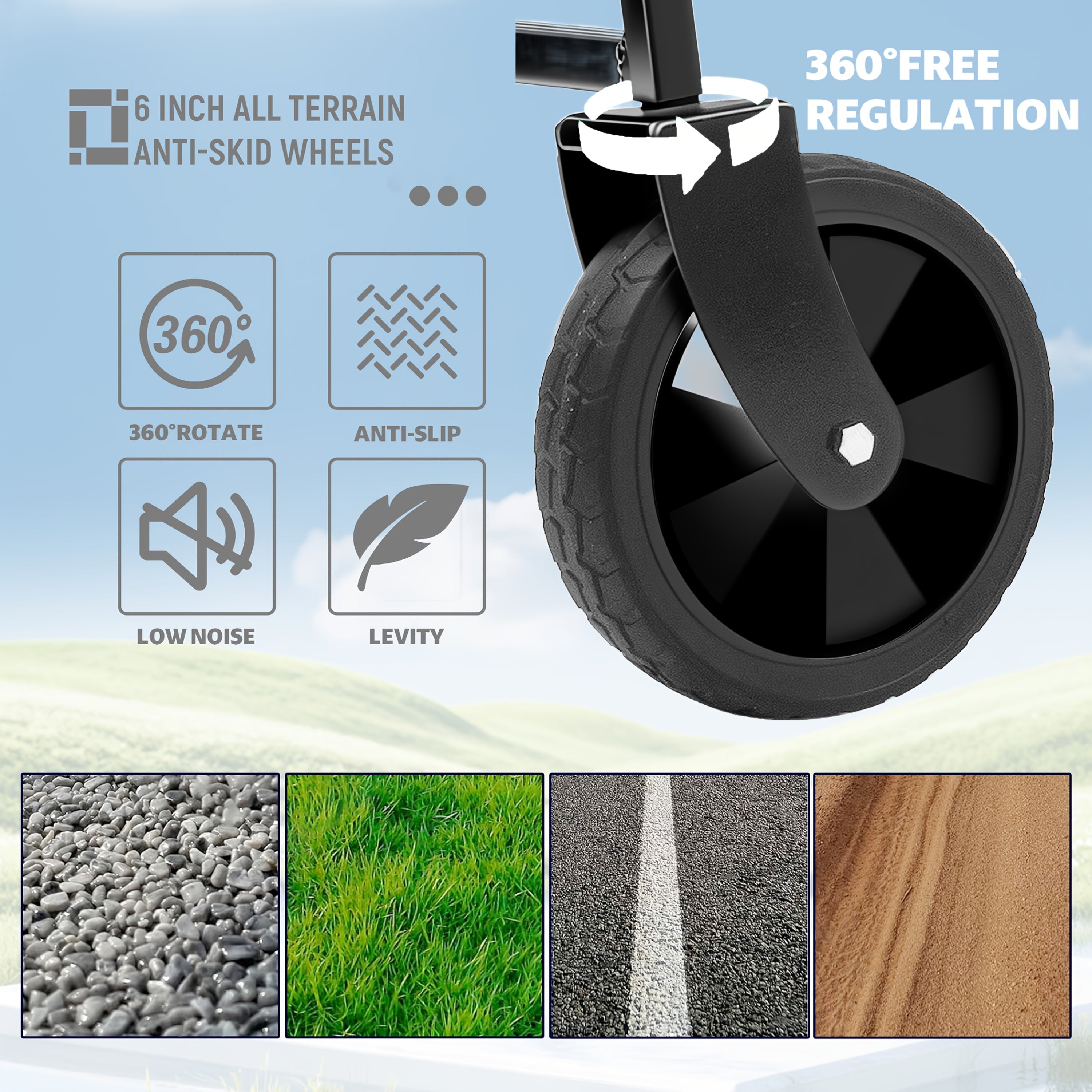 Convertible Folding Camping Wagon Cart, All-in-One Heavy-Duty Fabric Utility Cart with Bench Seat