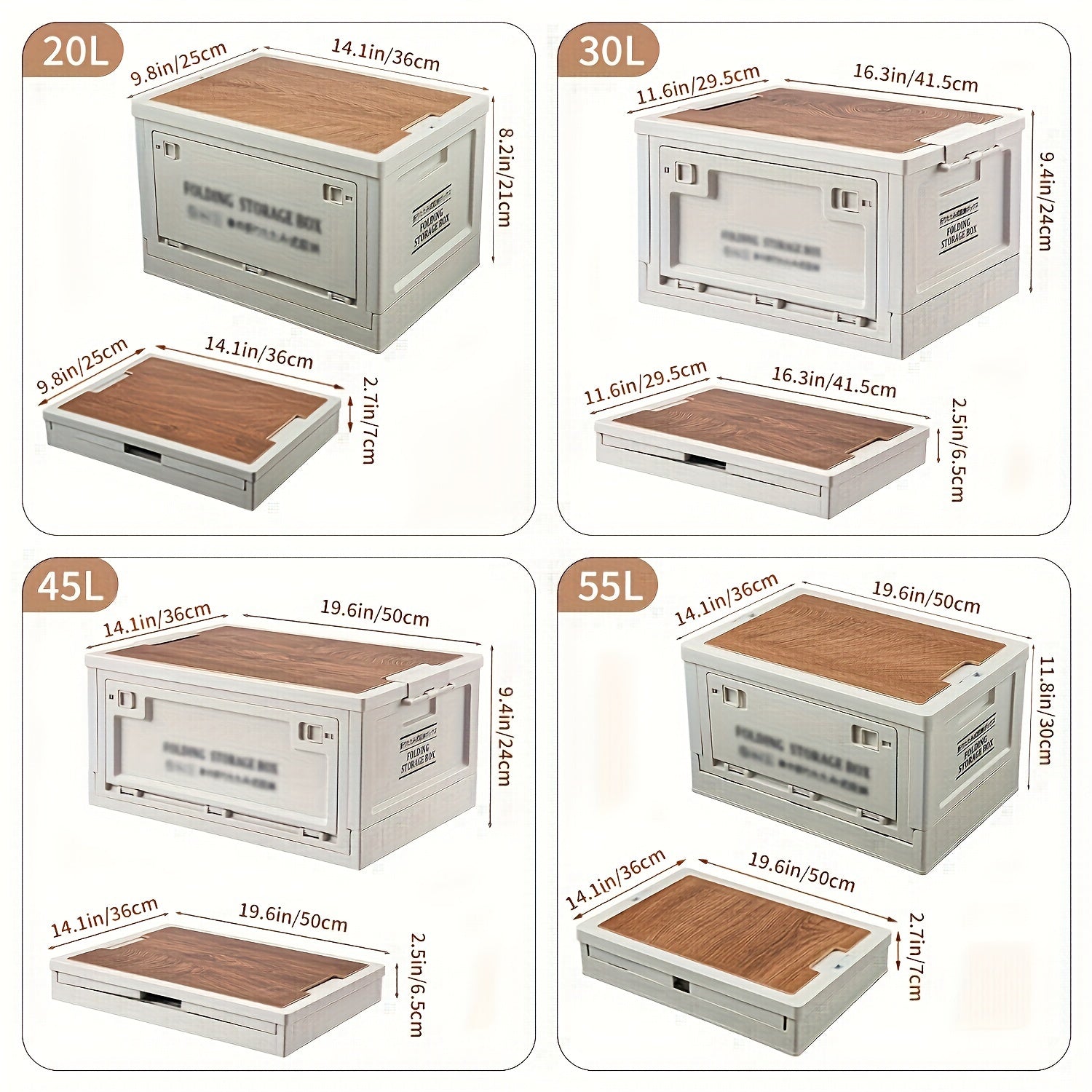 Portable Folding Storage 1pc Portable Folding Storage Box Suitable for Camping