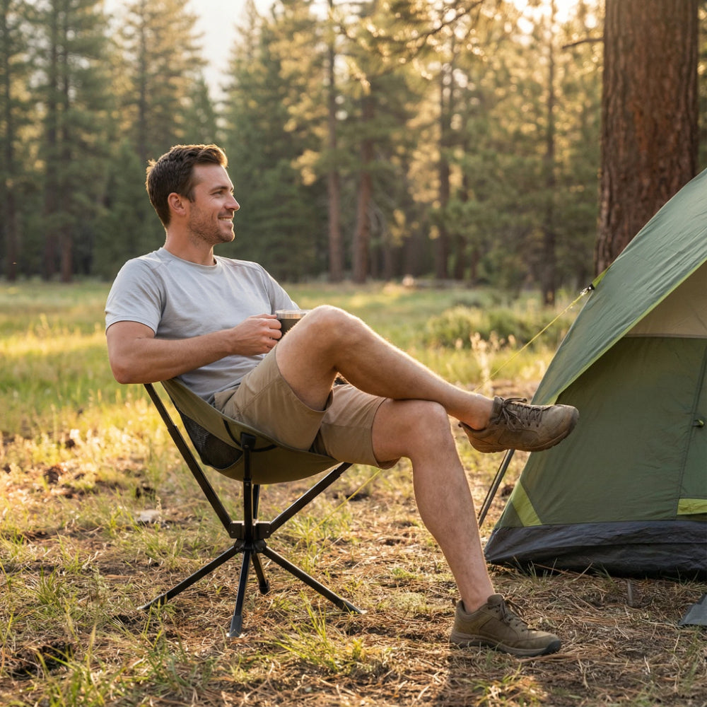 Portable Camping Gadgets Portable Swivel Camping Chair