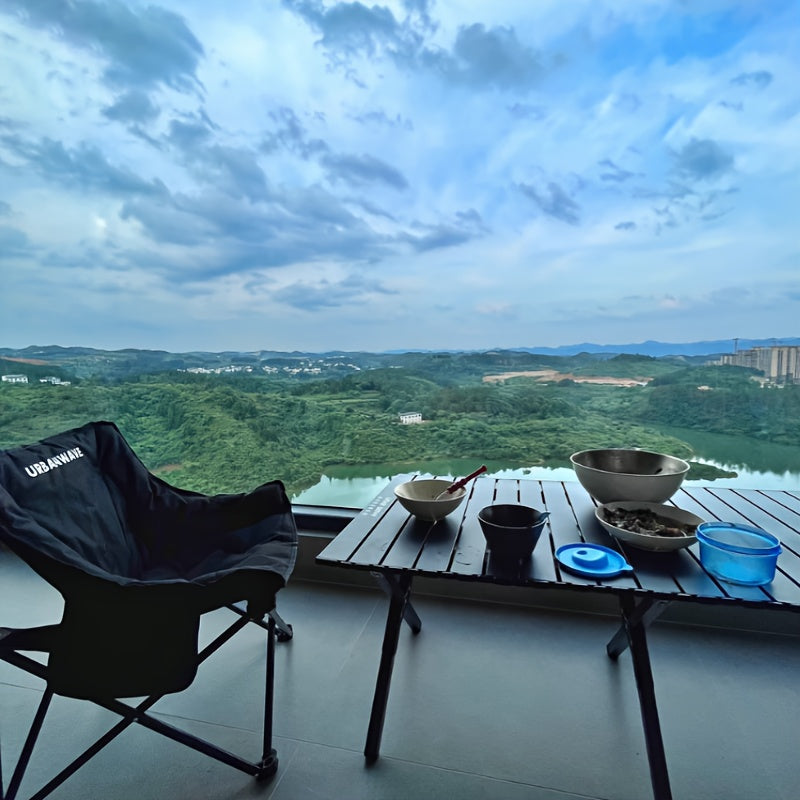 URBANWAVE Outdoor Folding Chair - Lightweight Portable Foldable Stool with Instant Setup