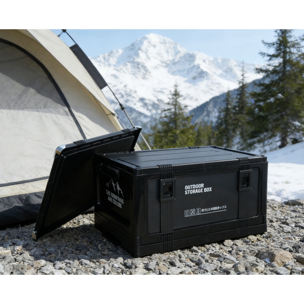 New Autumn\u002FWinter Outdoor Camping Box, Foldable Thickened Storage Box for Car Trunk