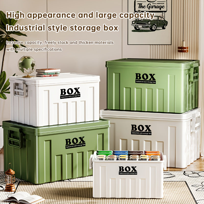 Container Industrial Style Storage Box for Bedroom Wardrobe