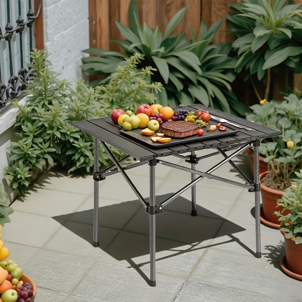 Portable Camping Picnic Table for Outdoor Adventures and Egg Rolls