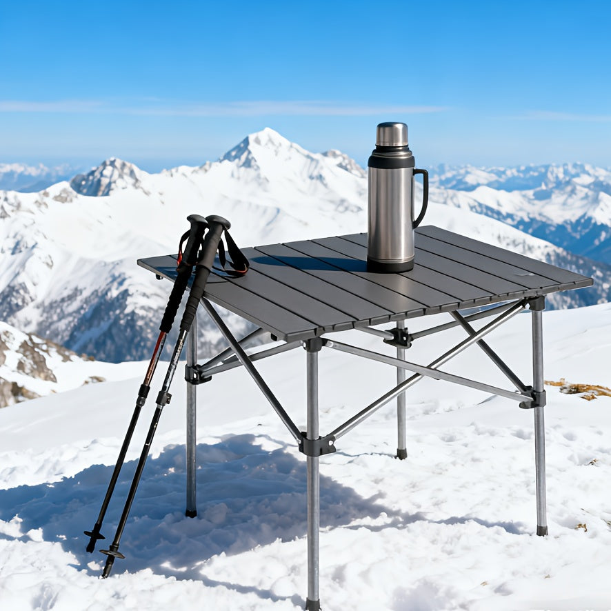 Portable Camping Picnic Table for Outdoor Adventures and Egg Rolls