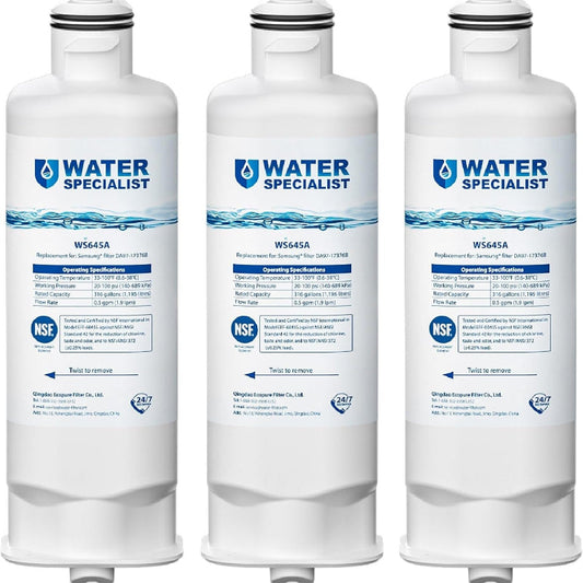 Square Refrigerator Hard Water Home Filter