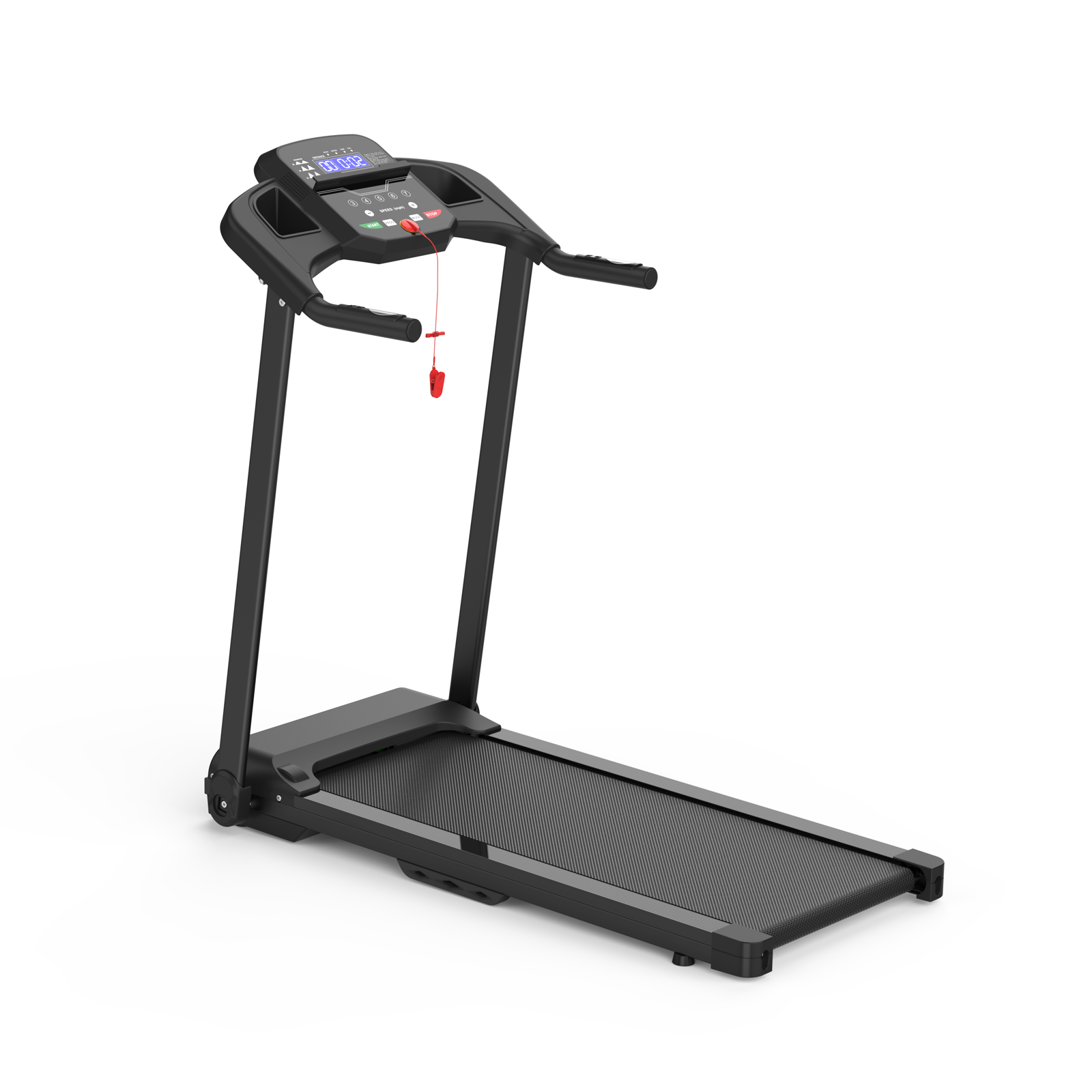 2.5HP Foldable Treadmill for Home Gym, Electric Running Walking Machine
