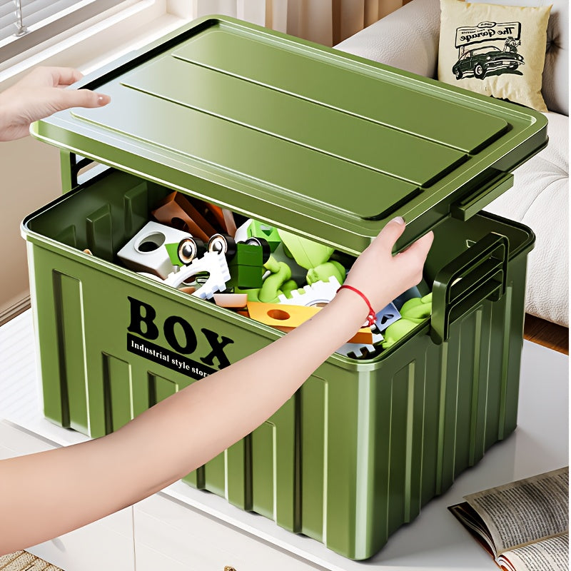 Container Industrial Style Storage Box for Bedroom Wardrobe