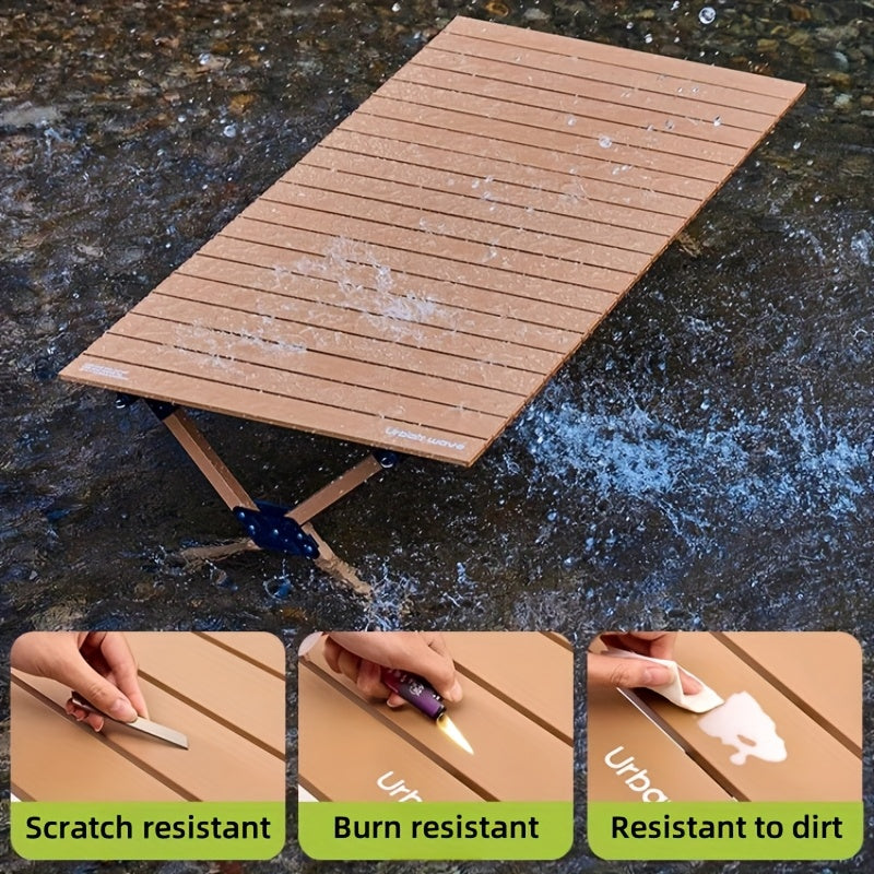 Portable Folding Camping Table with Carry Bag, Suitable for Outdoor Activities