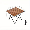 A Portable Folding Camping Side Table That Is Easy to Store, Lightweight Yet Sturdy