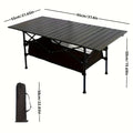 Portable Folding Camping Table for Outdoor Use