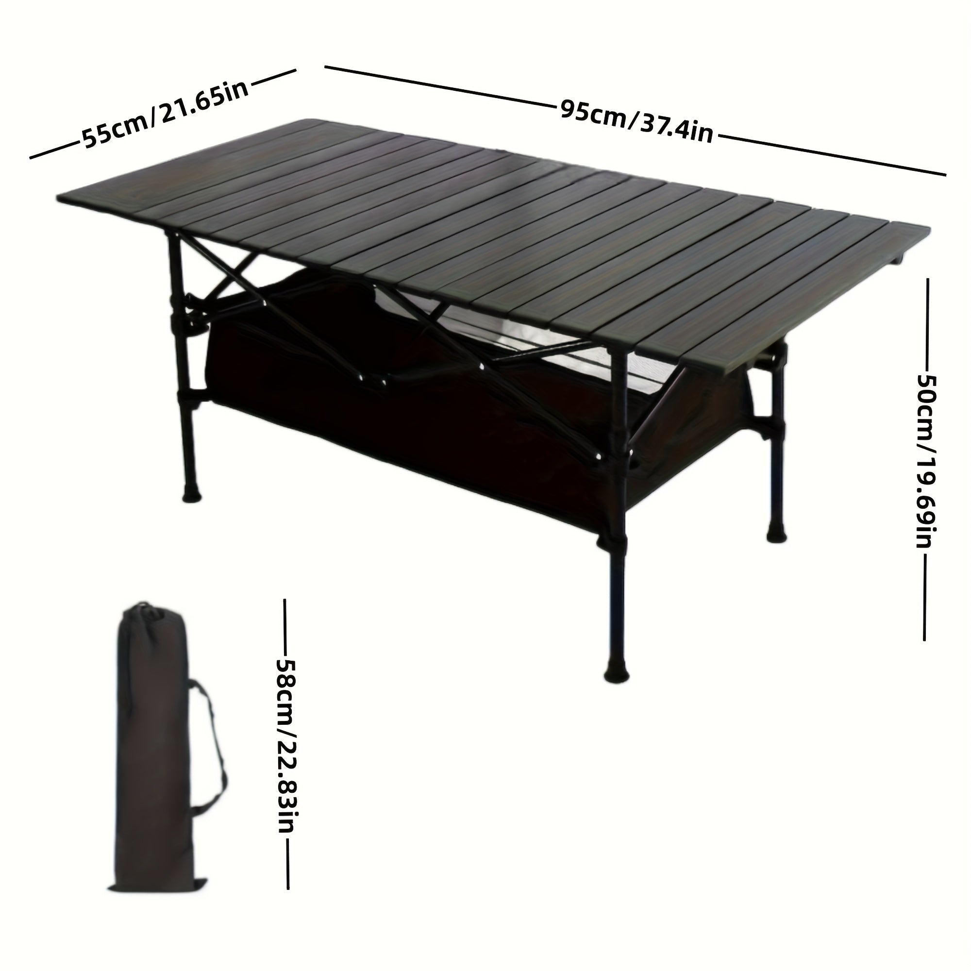 Portable Folding Camping Table for Outdoor Use