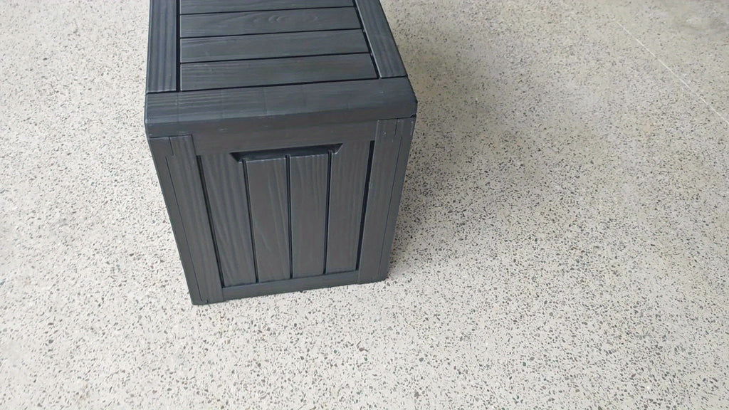 345L\u002F92GAL Storage Capacity Effect with Lockable LidDurable Resin Construction Will Not Rust