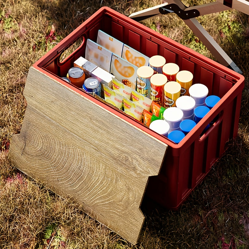 Outdoor Camping Storage Heavy-Duty Collapsible Outdoor Storage Box With Lid