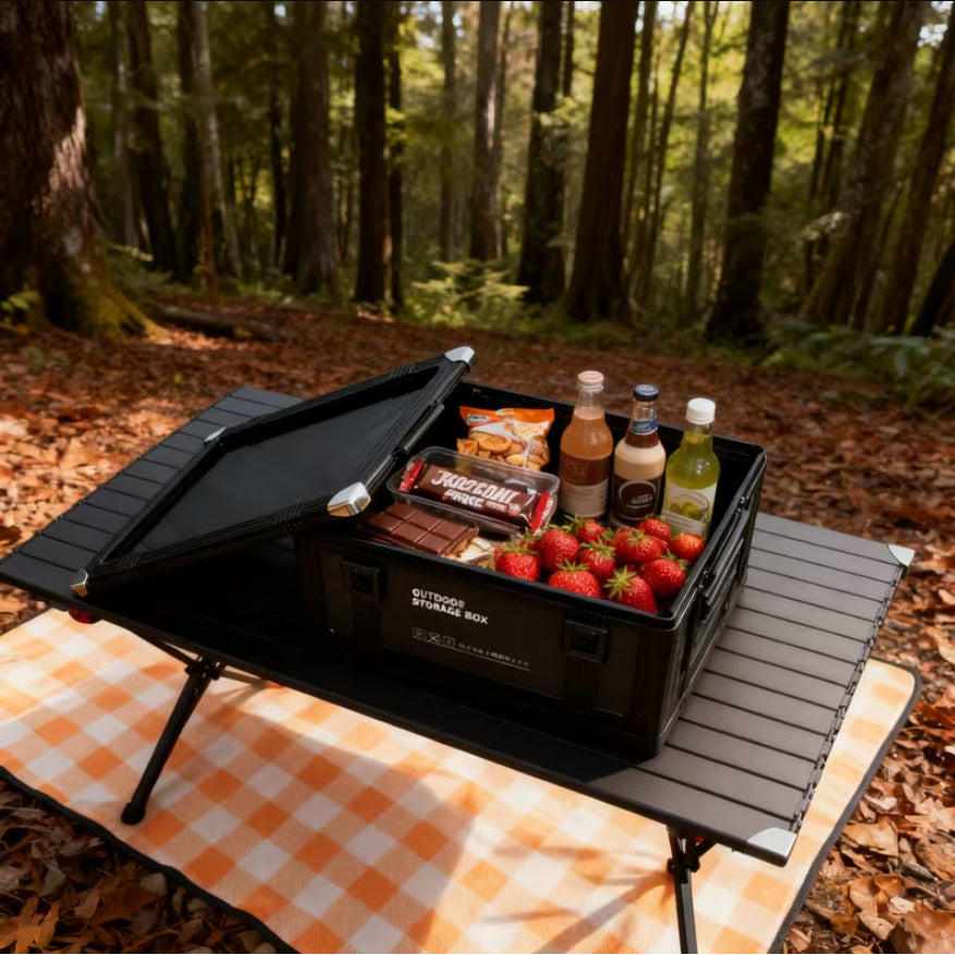 New Autumn\u002FWinter Outdoor Camping Box, Foldable Thickened Storage Box for Car Trunk
