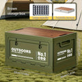 For Family Gatherings Foldable Portable Outdoor Storage Box with Lid