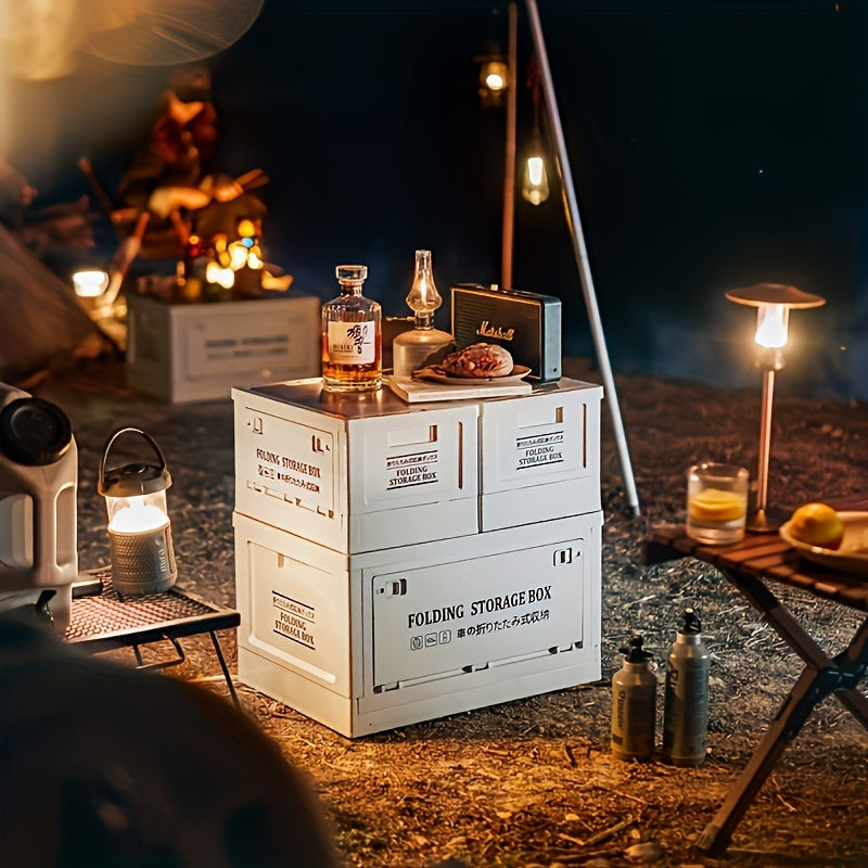 Portable Folding Storage 1pc Portable Folding Storage Box Suitable for Camping