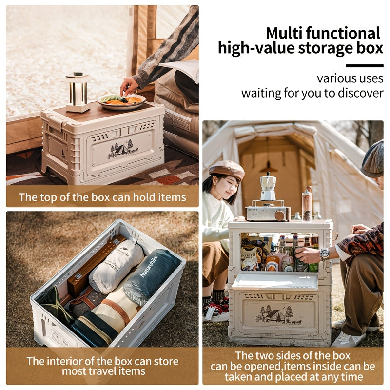 NATUREHIKE Portable Folding Storage Box - White