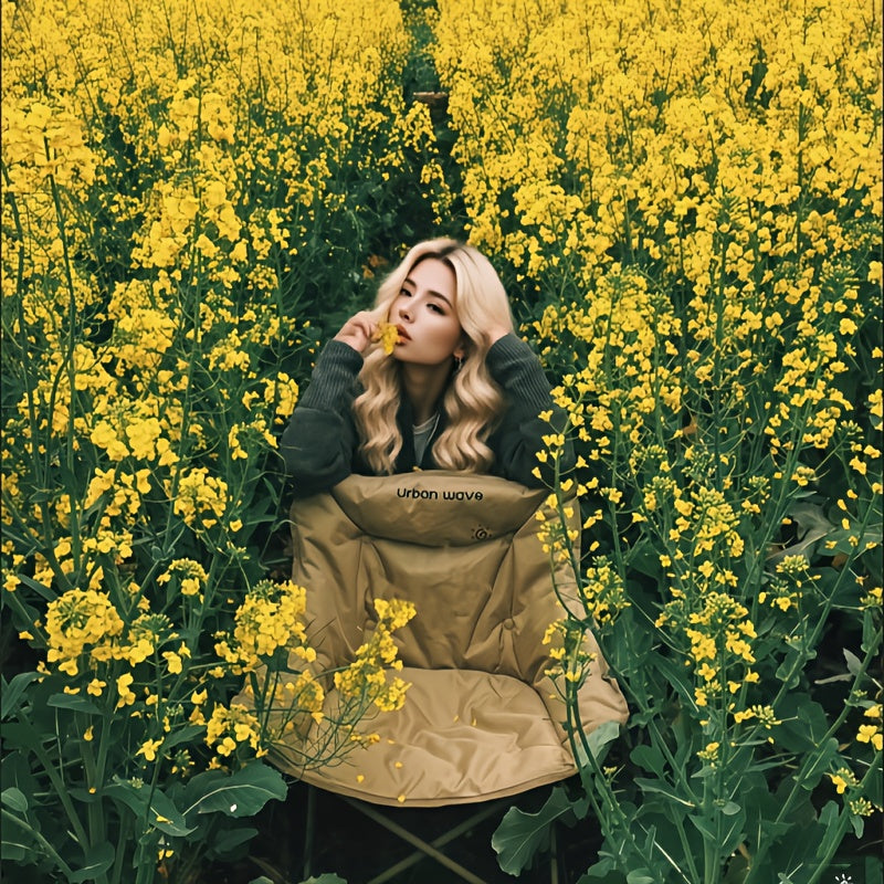 URBANWAVE Outdoor Folding Chair - Lightweight Portable Foldable Stool with Instant Setup