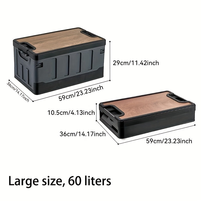 Foldable Car Trunk Box Large Capacity Foldable Car Trunk Organizer Box