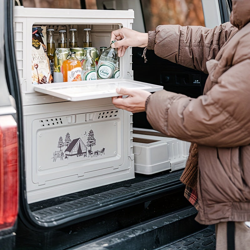 NATUREHIKE Portable Folding Storage Box - White