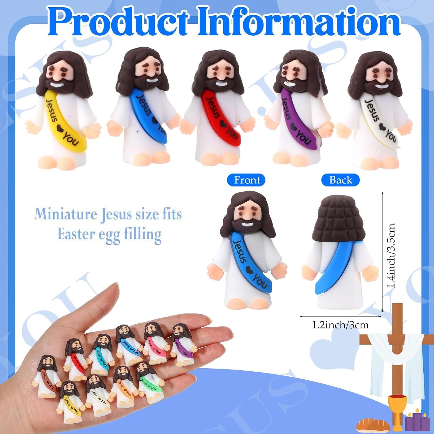 Easter Pre-Sale🔥Original Design Figures Jesus Loves You