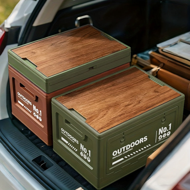 For Family Gatherings Foldable Portable Outdoor Storage Box with Lid