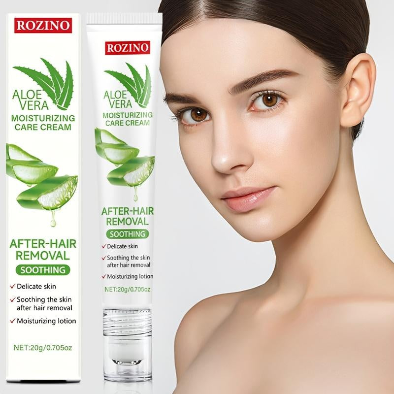 Rozino Aloe Vera Post-Hair Removal Cream: Soothing, Moisturizing for Smooth Skin