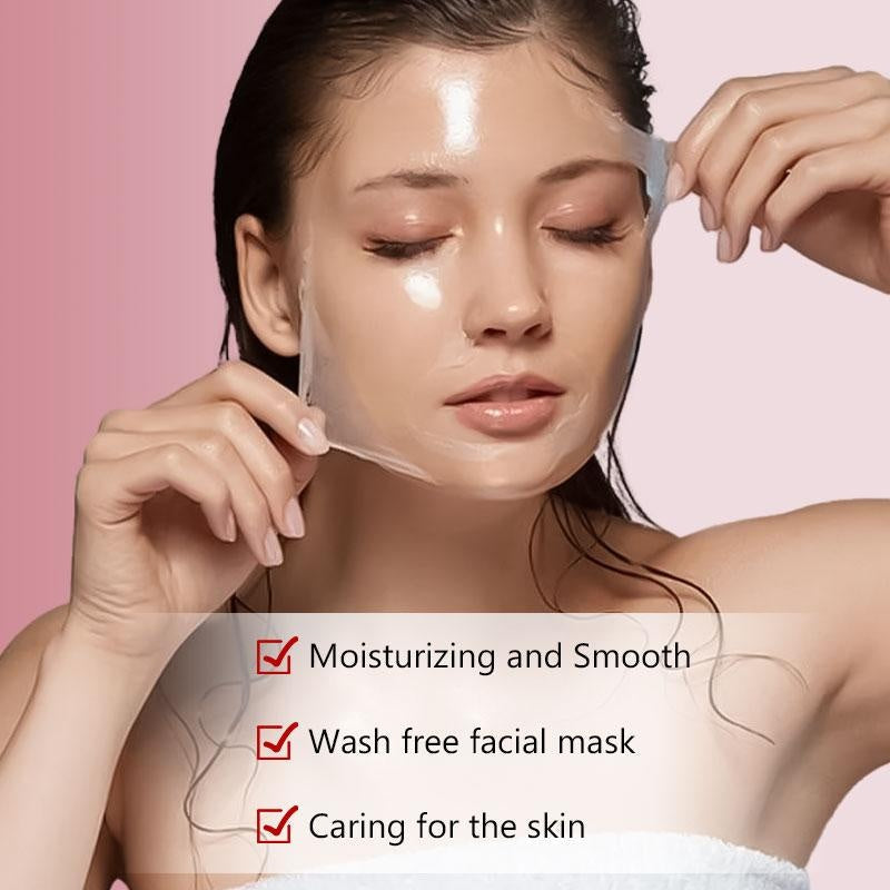 ROZINO Collagen & Biotin Facial Mask - Hydrating & Caring for Smooth & Tender Skin - 50g