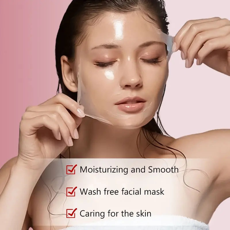 ROZINO Collagen & Biotin Facial Mask - Hydrating & Caring for Smooth & Tender Skin - 50g