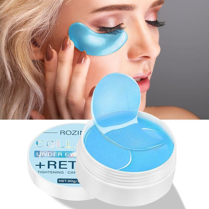 ROZINO Collagen + Retinol Under Eye Mask - Tightening and Nourishing Eye Care