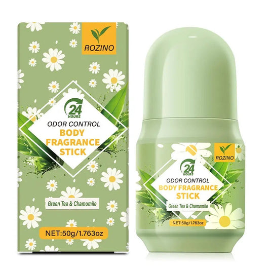 XIAOKS Avocado Oil Body Fragrance Stick 50g - Fresh Fruity Scent, Long-Lasting, Non-Greasy, Multi-Site Applicable, Body Care, Gentle Moisturizing, Mint Scented